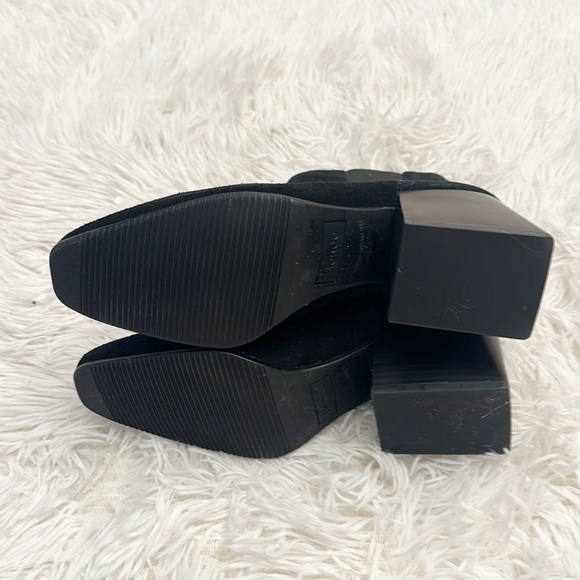 NEW Blondo x Zappos Scarlett Black Suede waterproof ankle boot women size 6 - Picture 6 of 8